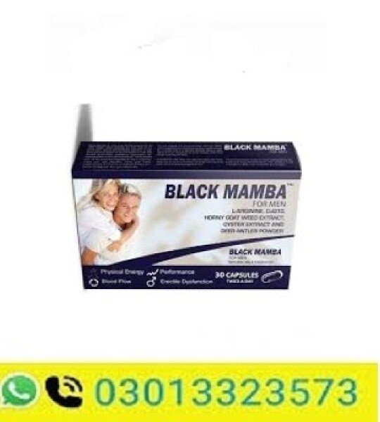 Black Mamba Capsule In Pakistan