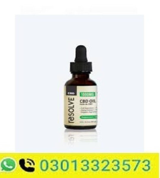 Resolve Cbd Oil In Pakistan - Shop Now