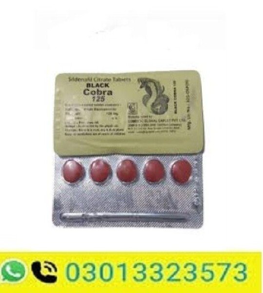 King Cobra 125Mg Delaying Tablets