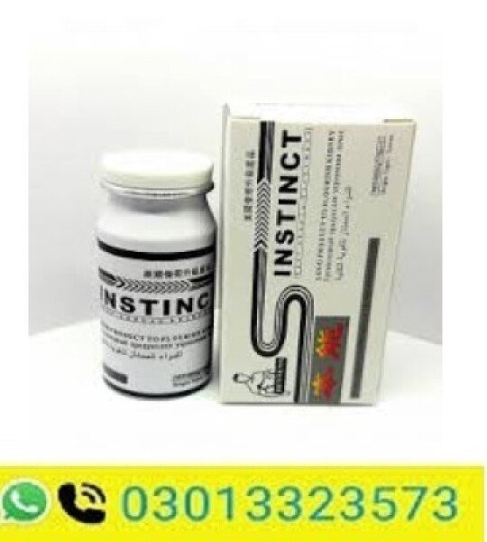 Instinct Sex Timing Delay 10 Tablets White Made In Taiwan