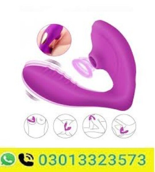 2 In 1 Clit Sucker And Insertable Vibrator In Pakistan