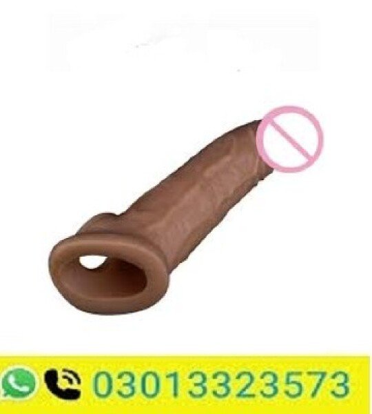 Dark Brown Silicone Condom