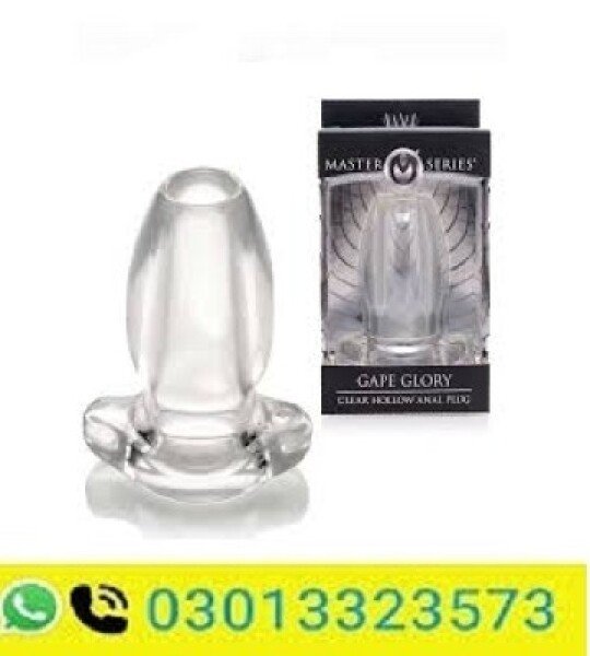 Master Series Clear View Hollow Anal Plug In Pakistan